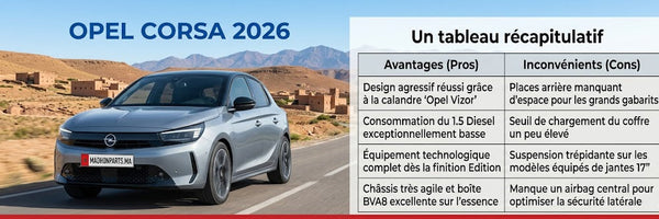 Analyse Complète Opel Corsa 2026