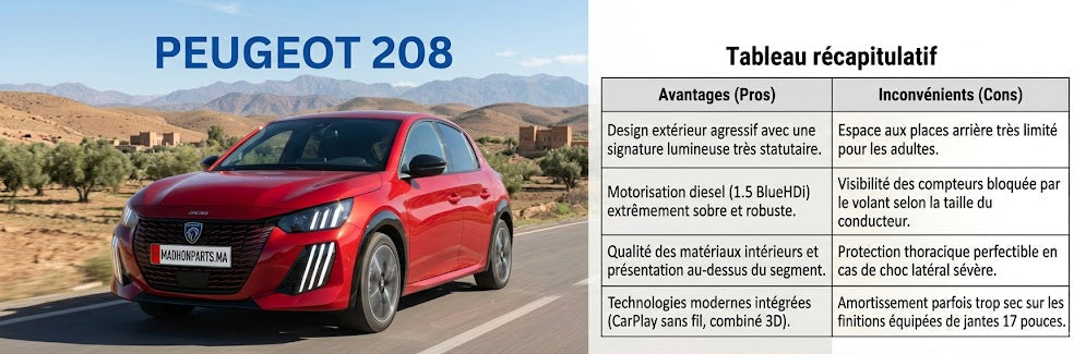 Analyse Complète : Peugeot 208 (2026)