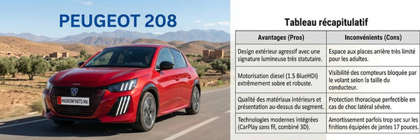 Analyse Complète : Peugeot 208 (2026)