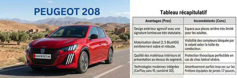 Analyse Complète : Peugeot 208 (2026)