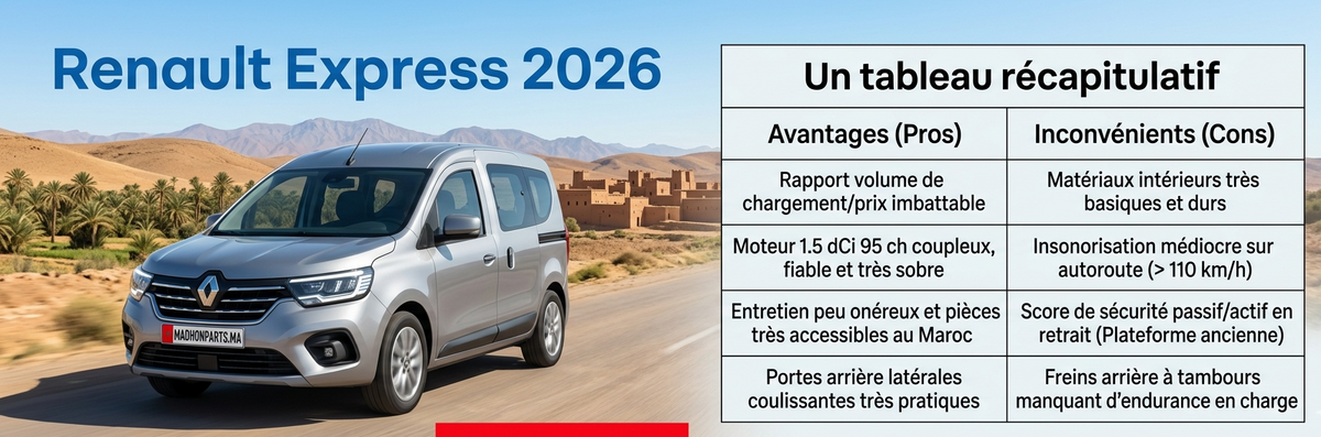 Analyse Complète Renault Express 2026