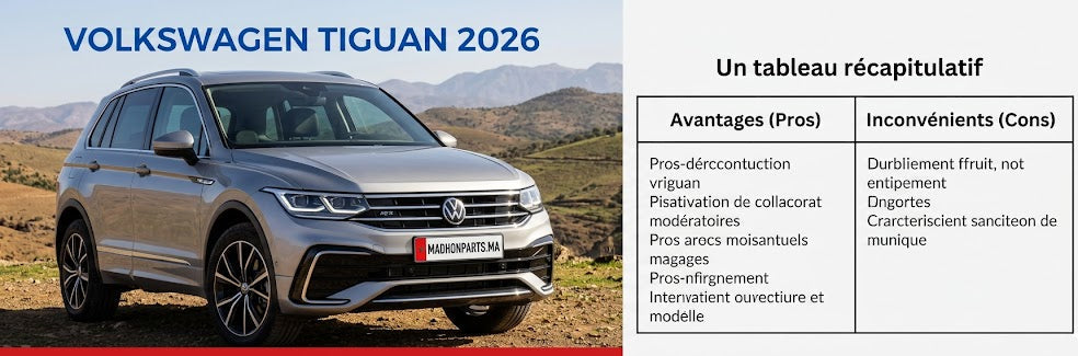 Analyse Complète Volkswagen Tiguan 2026