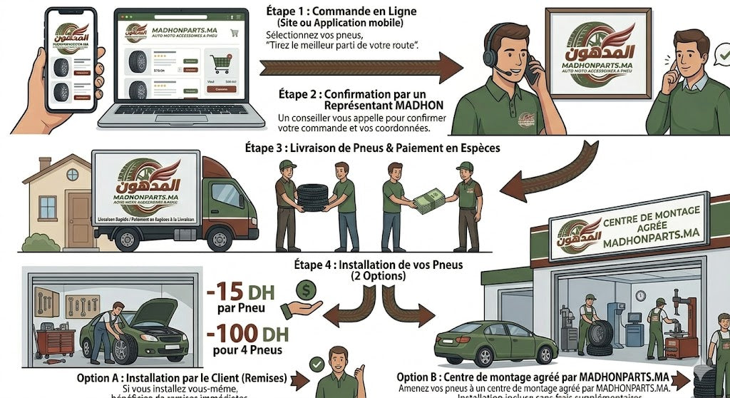 Procédure de Commande et de Livraison