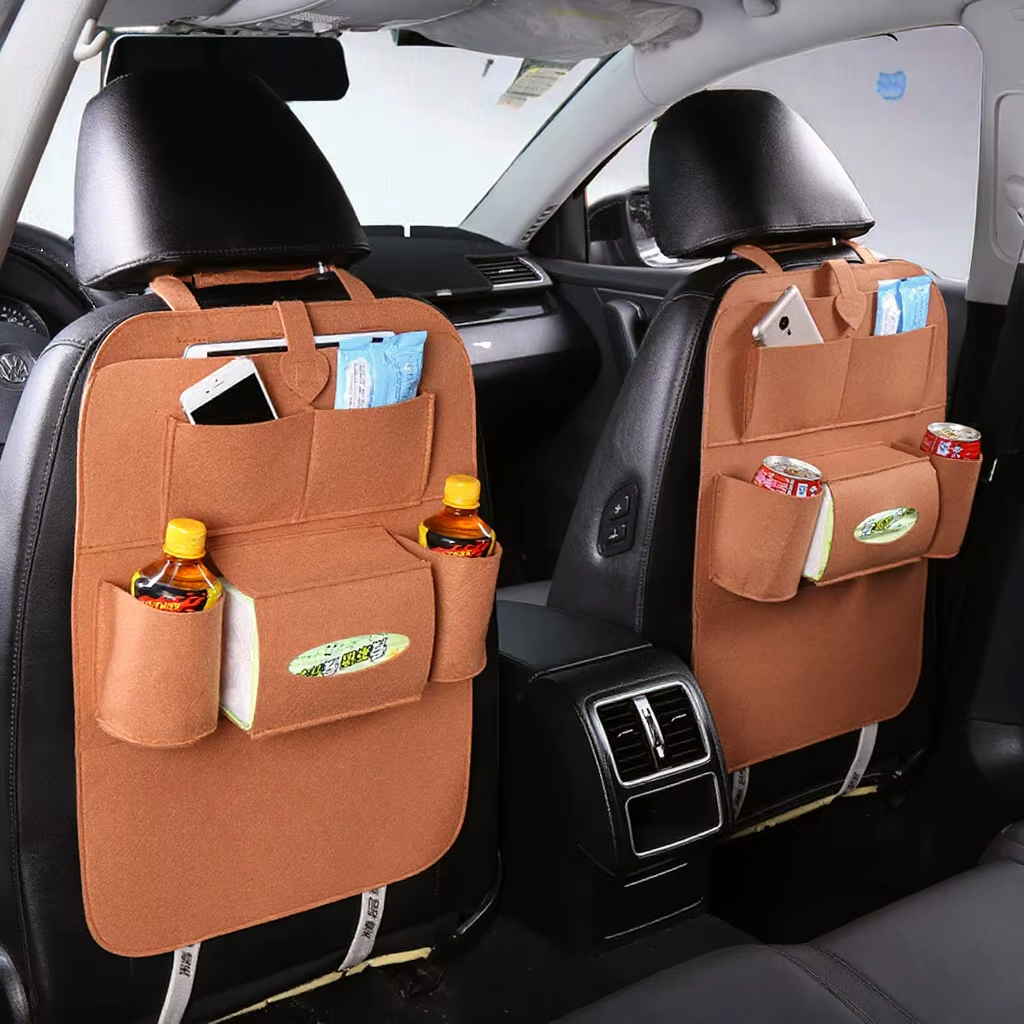 Organisateur de Siège Arrière Premium avec Tablette Pliable