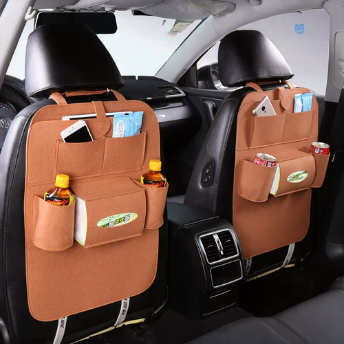 Organisateur de Siège Arrière Premium avec Tablette Pliable