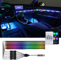 Bandeau LED RGB Acrylique pour Voiture (110/140cm) - Éclairage d'Ambiance Connecté