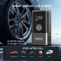 Booster de Batterie 12V avec Compresseur d'Air Intégré - Démarreur 4-en-1