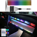 Bandeau LED RGB Acrylique pour Voiture (110/140cm) - Éclairage d'Ambiance Connecté