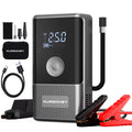 Booster de Batterie 12V avec Compresseur d'Air Intégré - Démarreur 4-en-1