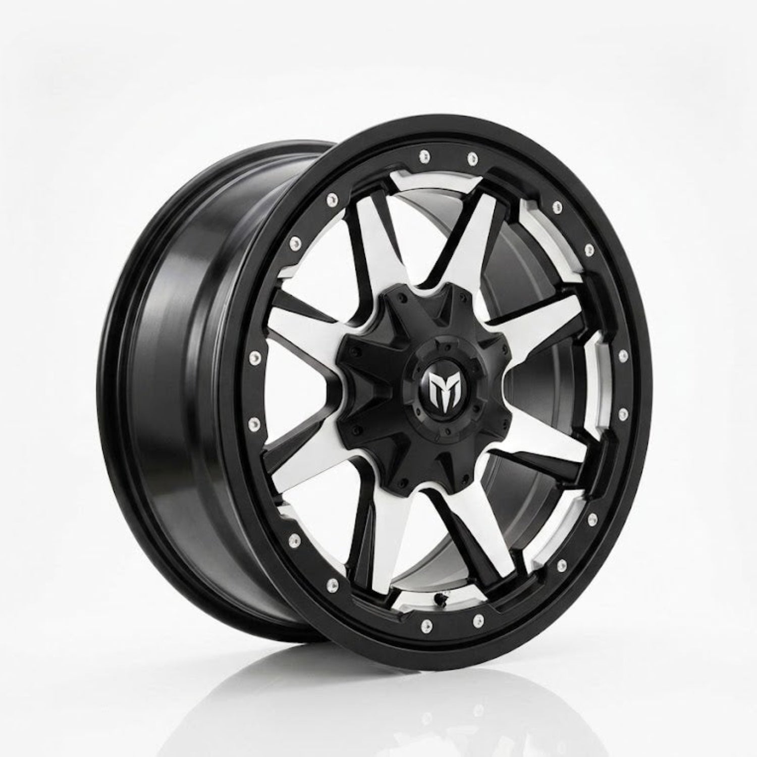 Lot de 4 Jantes Aluminium 17x8.0 | Entraxe 6x139.7, ET12, CB 110 | Toyota, Mitsubishi, Isuzu